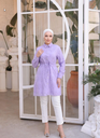 Lavender Cinch Eyelet Tunic (1415)
