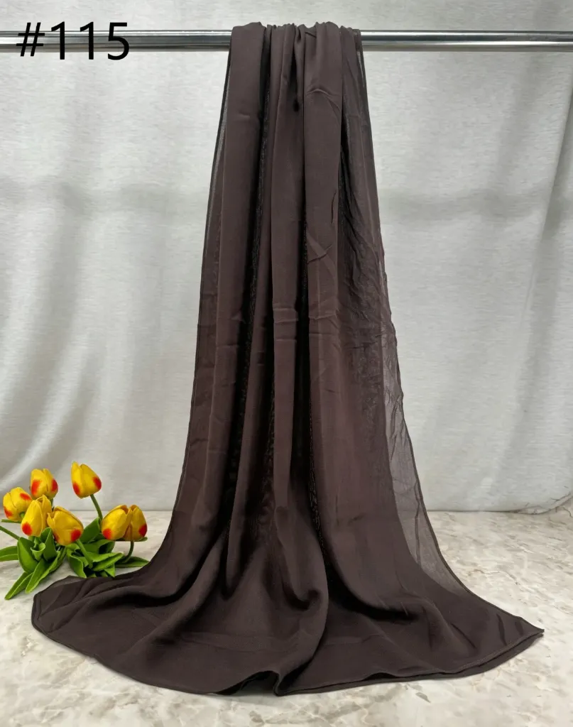 BM115 - Bamboo Modal Hijab - Cocoa Brown