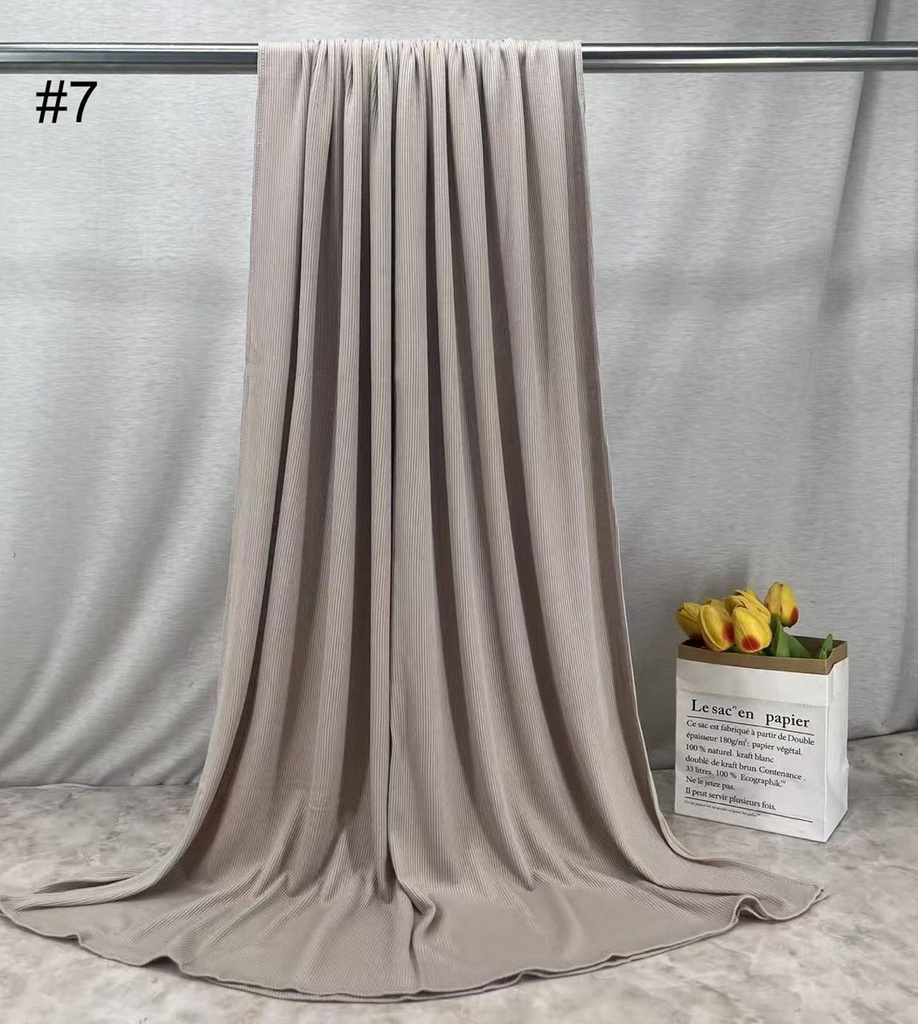 RBJ7 - Ribbed Bamboo Jersey - Mushroom Taupe