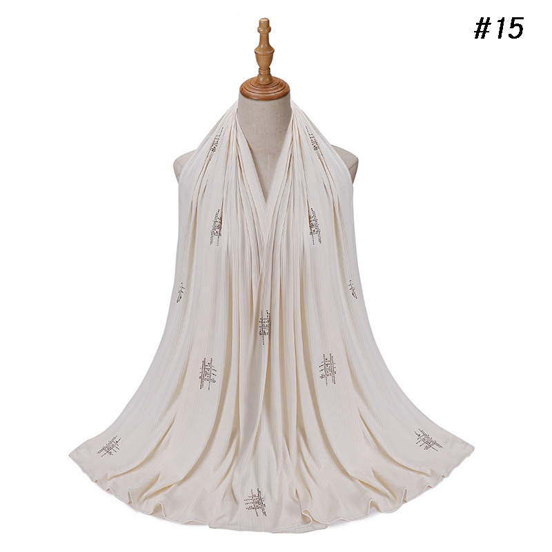 SSJ15 - Stripe Stretch Jersey with Stone - Champagne Whisper