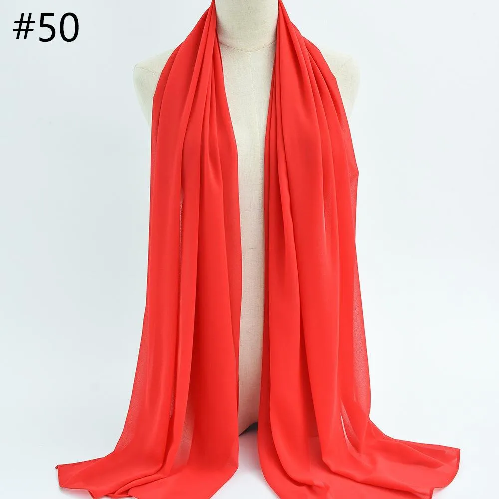 EV50 - EVERYDAY Chiffon - Poppy Red