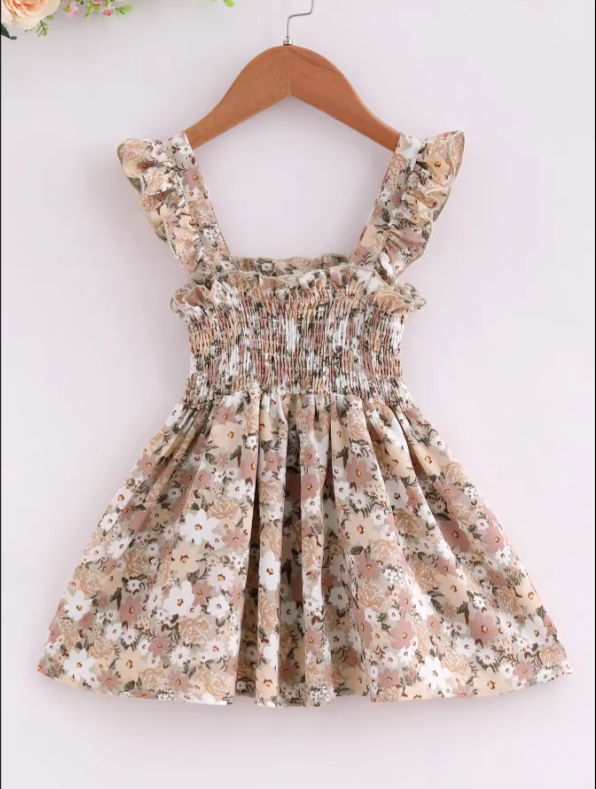 Meadow Flutter Dress (3-4Y)