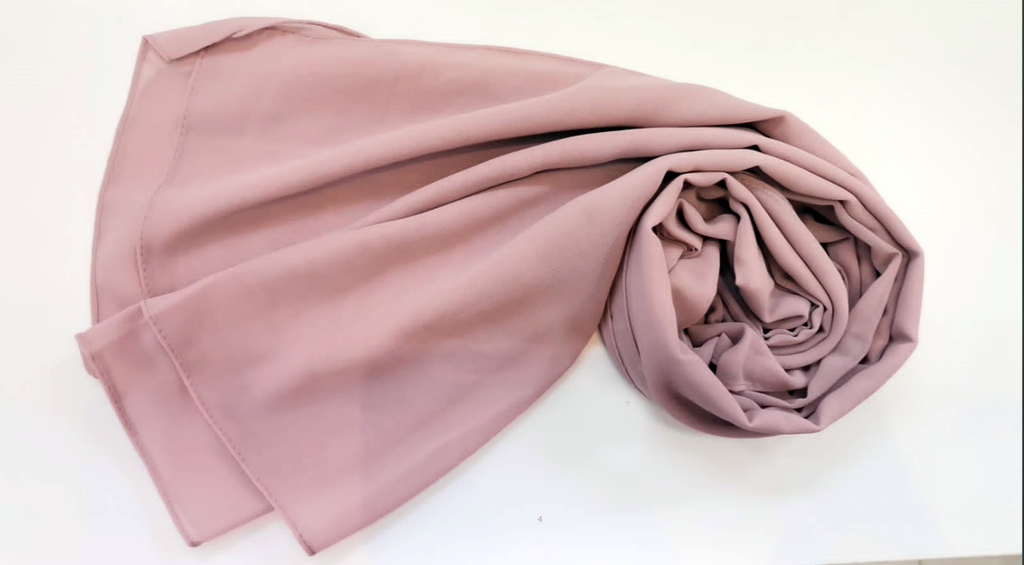 Everyday Chiffon Hijab - Rosewood