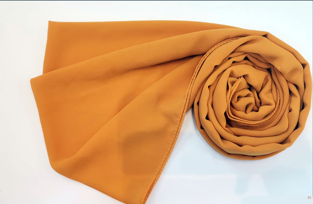 Everyday Chiffon Hijab - Golden Sunset