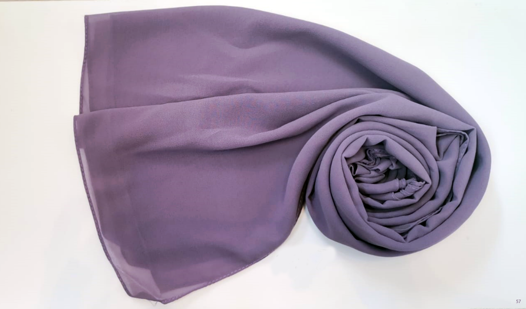 Everyday Chiffon Hijab - Mauve Muse