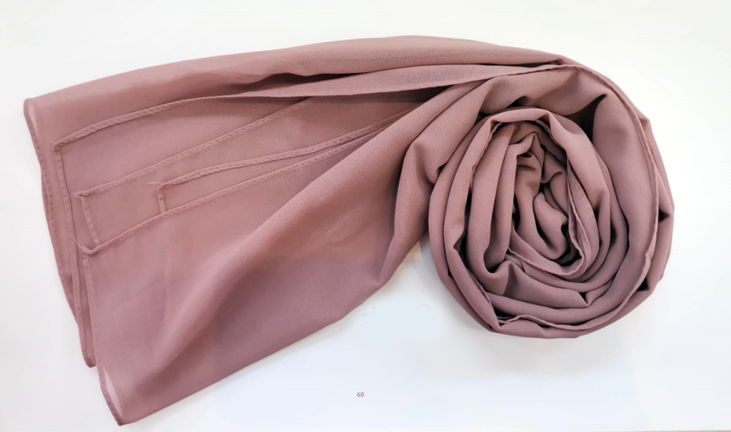 Everyday Chiffon Hijab - Light Plum