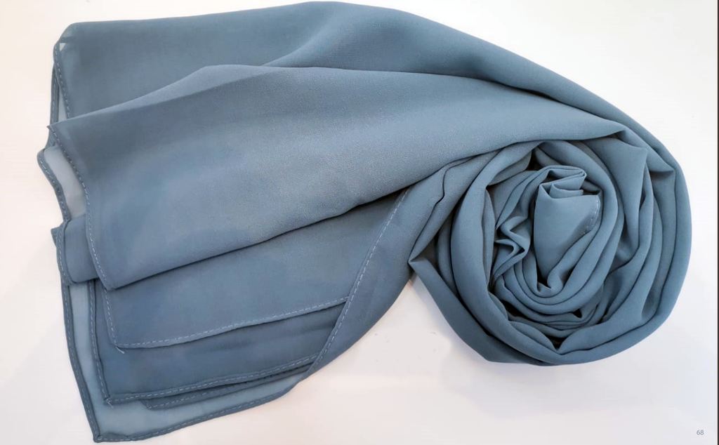 Everyday Chiffon Hijab - Minty Mirage