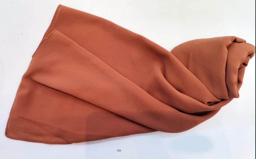 Everyday Chiffon Hijab - Cinnamon Swirl
