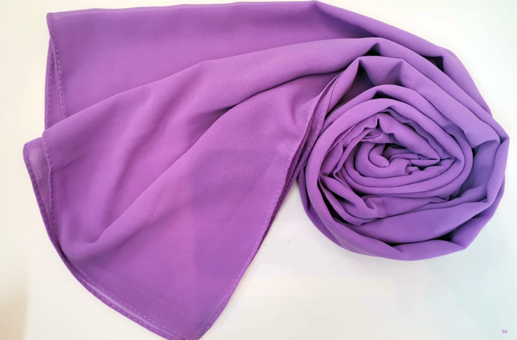 Everyday Chiffon Hijab - Purple Majesty