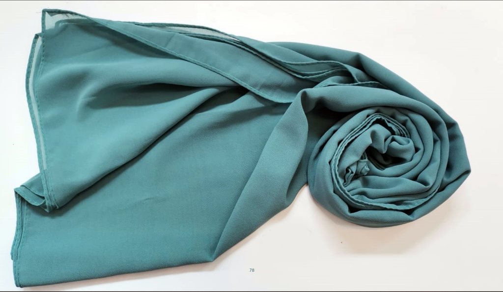 Everyday Chiffon Hijab - Minty Marvel