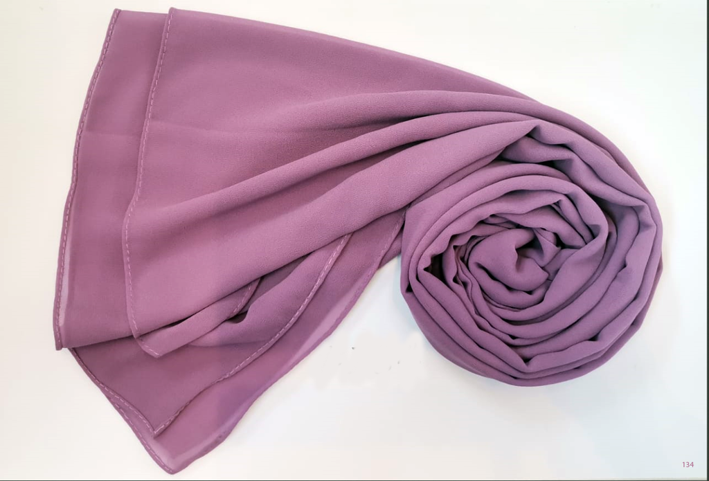 Everyday Chiffon Hijab - Mauve Magic