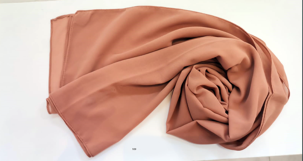 Everyday Chiffon Hijab - Toffee Twist