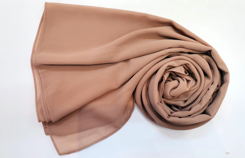 Everyday Chiffon Hijab - Coffee Bean