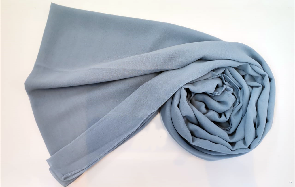 Everyday Chiffon Hijab - Misty Mirage
