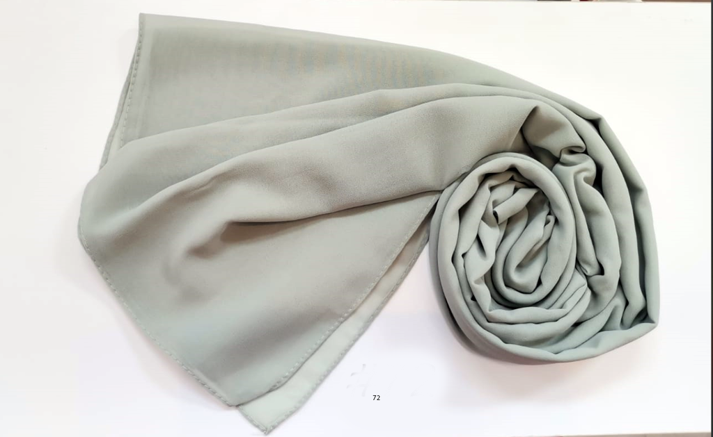 Everyday Chiffon Hijab - Minted Elegance