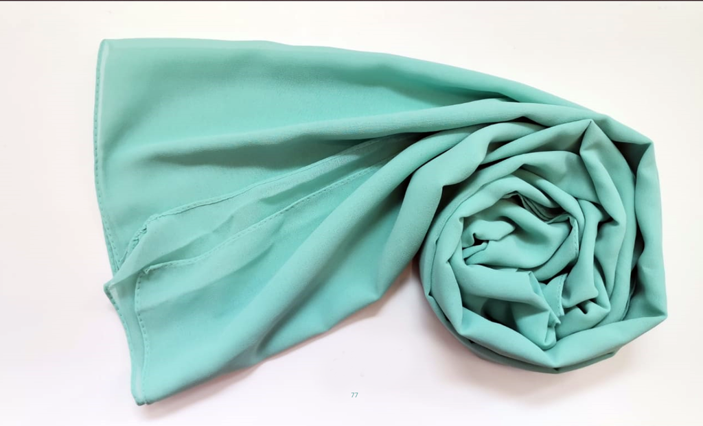 Everyday Chiffon Hijab - Pale Mint