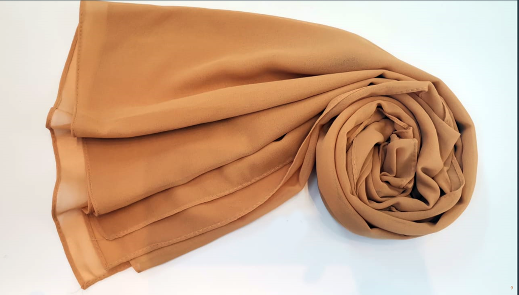 [EV9] EV9 - EVERYDAY Chiffon - Dark Honey