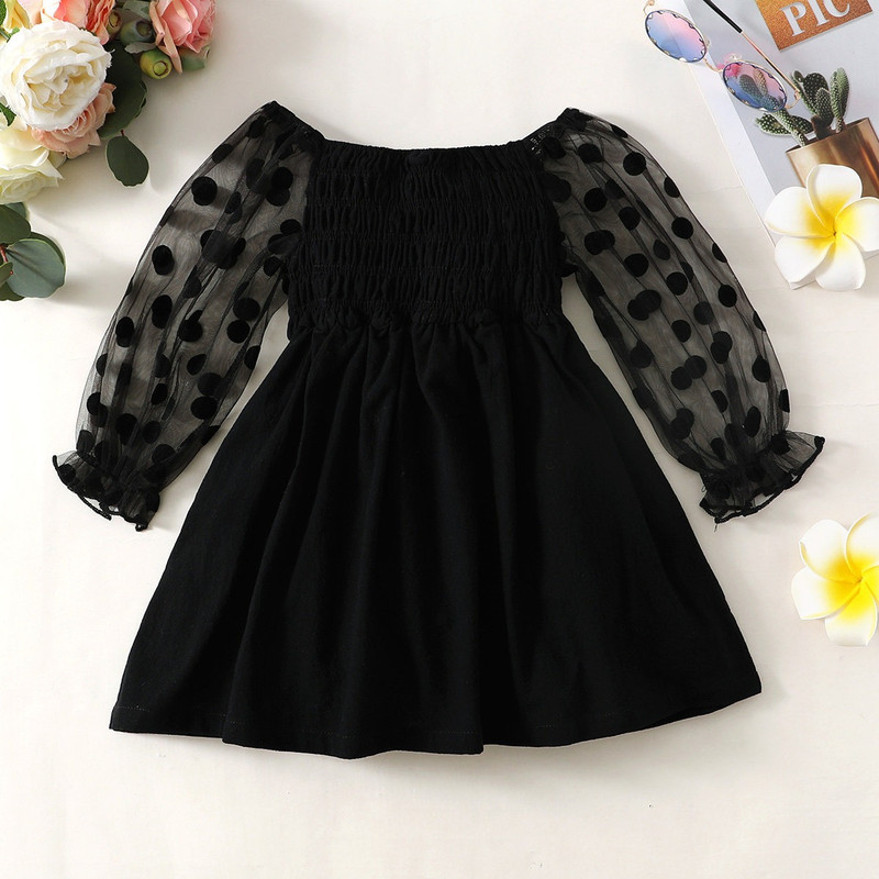 Dot Charm Dress (2-3Y)