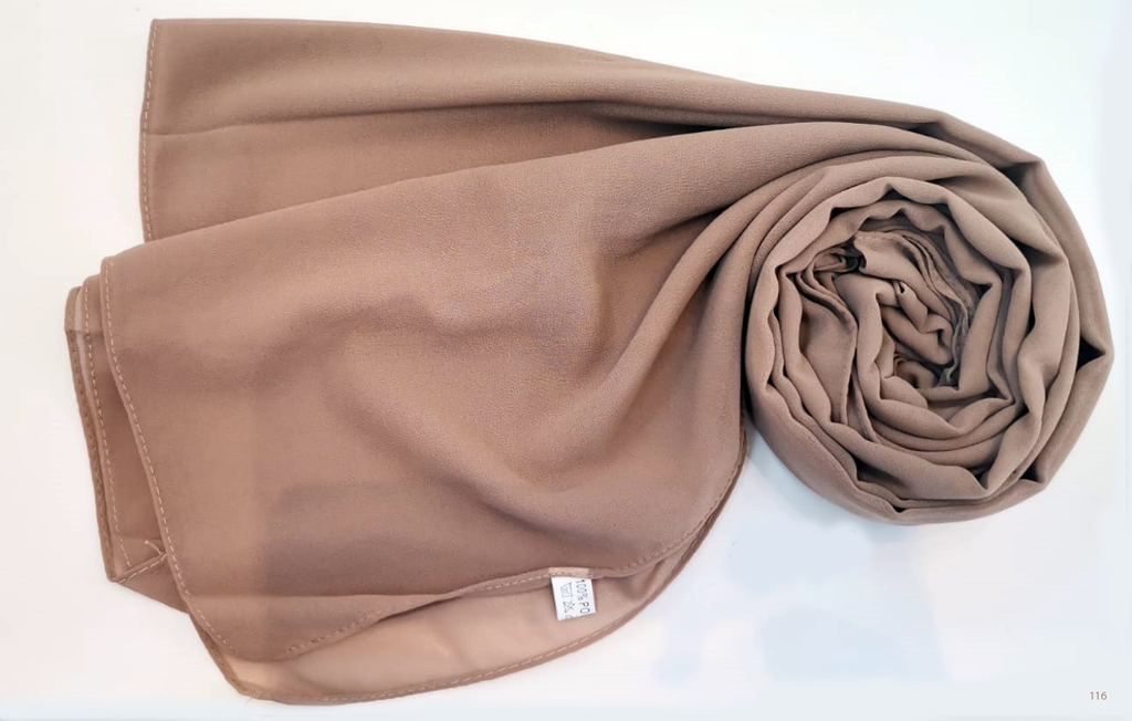 [EV116] EV116 - EVERYDAY Chiffon - Mocha Serenity