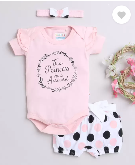 Pink Arrival Princess Set (0-3M)
