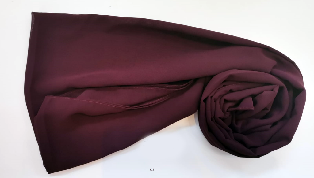 Everyday Chiffon Hijab - Plum Royale