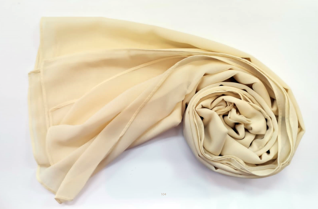 Everyday Chiffon Hijab - Vanilla Latte