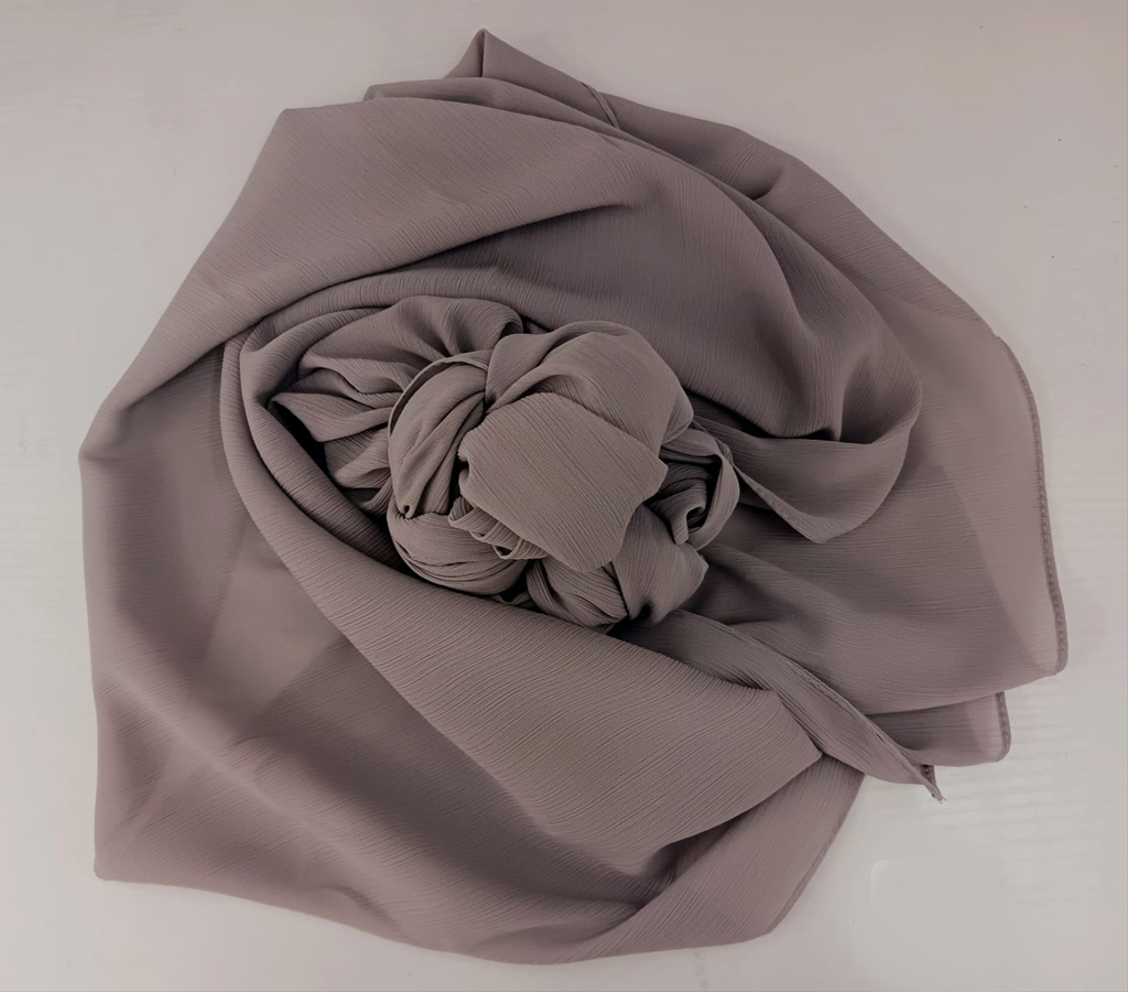 Crinkle Chiffon - Misty Morning