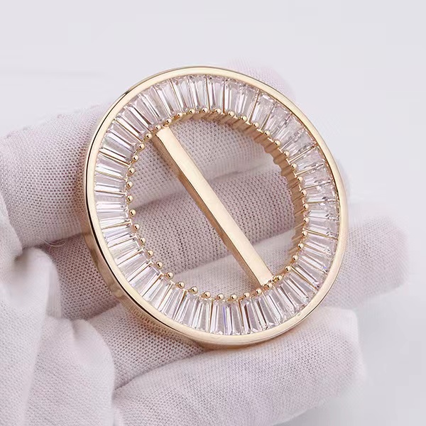 [ring-pin-golden] Golden Glam Hijab Pin