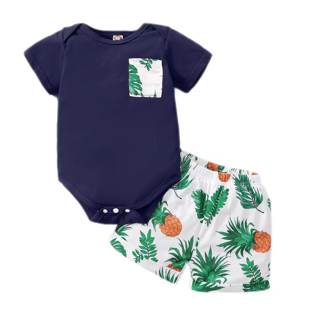 Pineapple Breeze Set (3-6M)