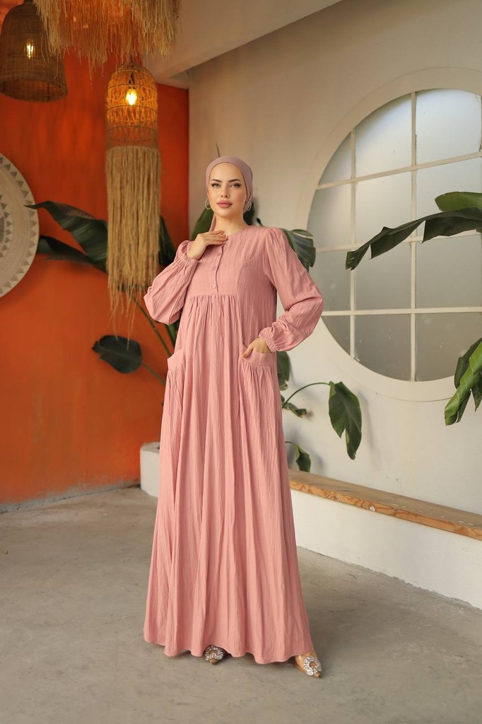 1805 - Nude Essence Dress