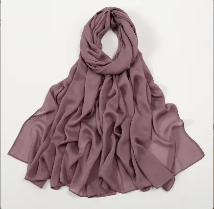 Extra Large Premium Rayon Hijab 190x85 - Hazelnut Latte - 13