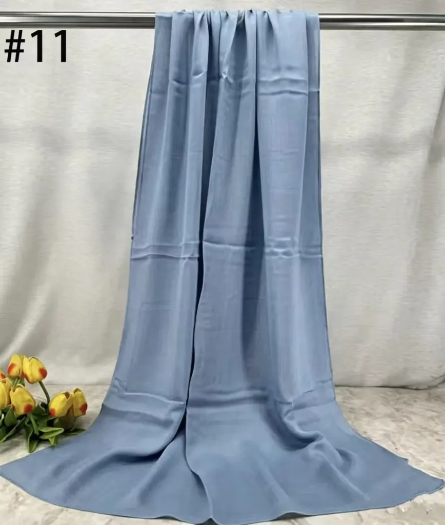 [BM11] BM11 - Bamboo Modal Hijab - Frosted Blue