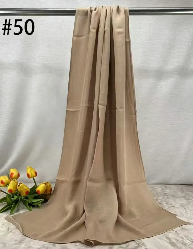 BM50 - Bamboo Modal Hijab - Caramel Nude