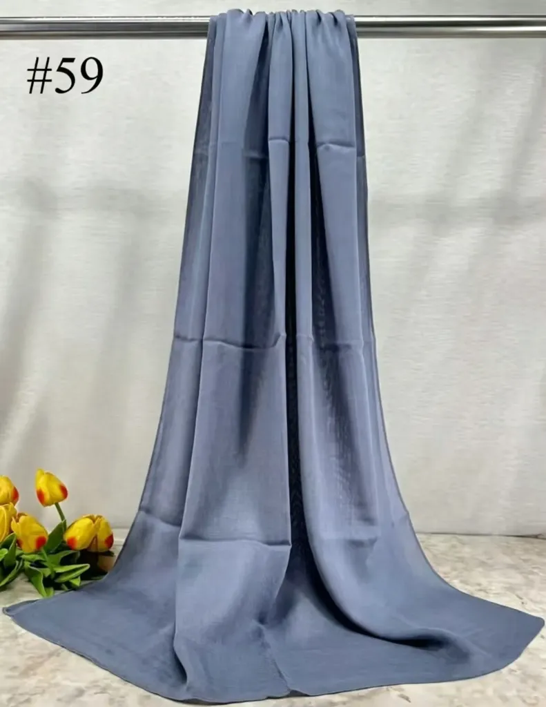 [BM59] BM59 - Bamboo Modal Hijab - Blue Velvet