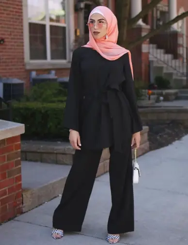 Chic Allure Coordset - Black