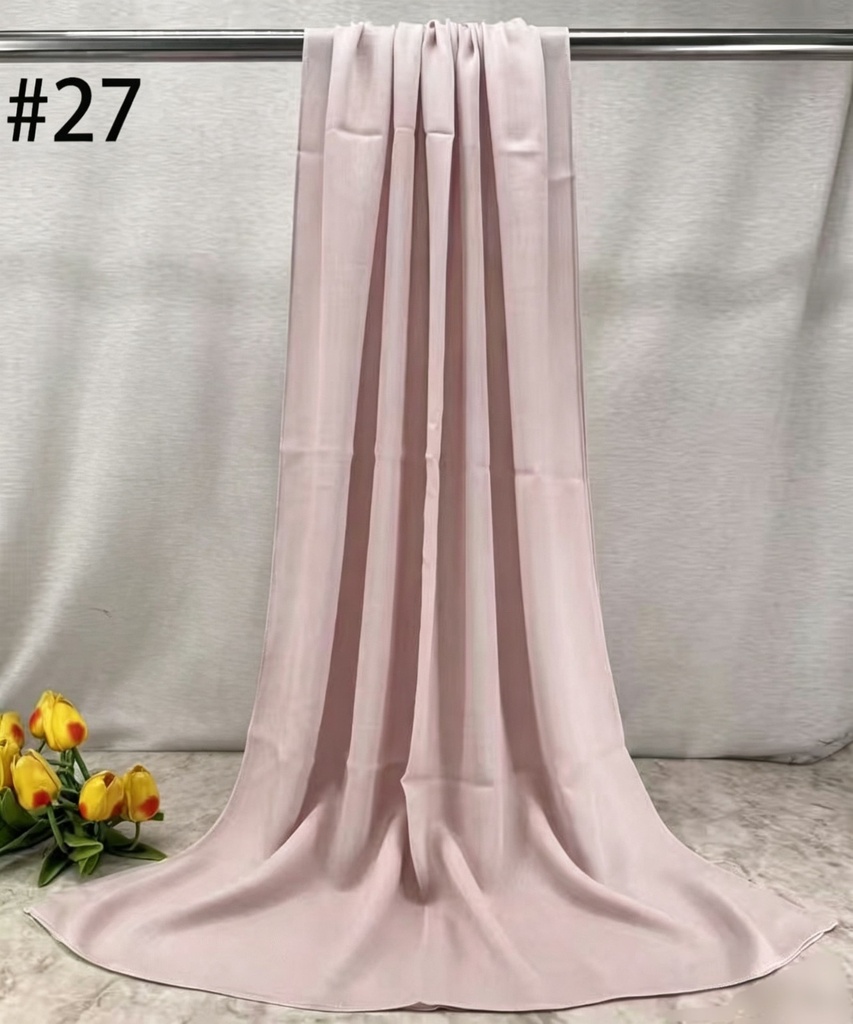 [BM27] BM27 - Bamboo Modal Hijab -Blush Pink
