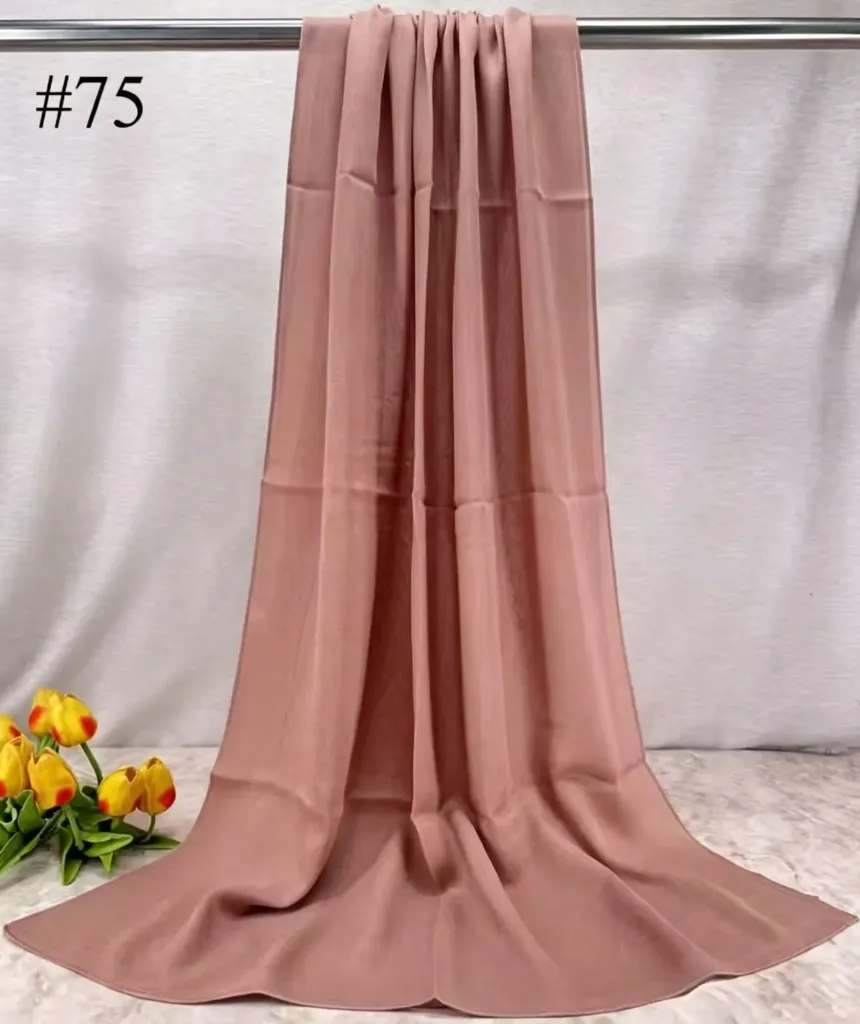 BM75 - Bamboo Modal Hijab - Soft Blush