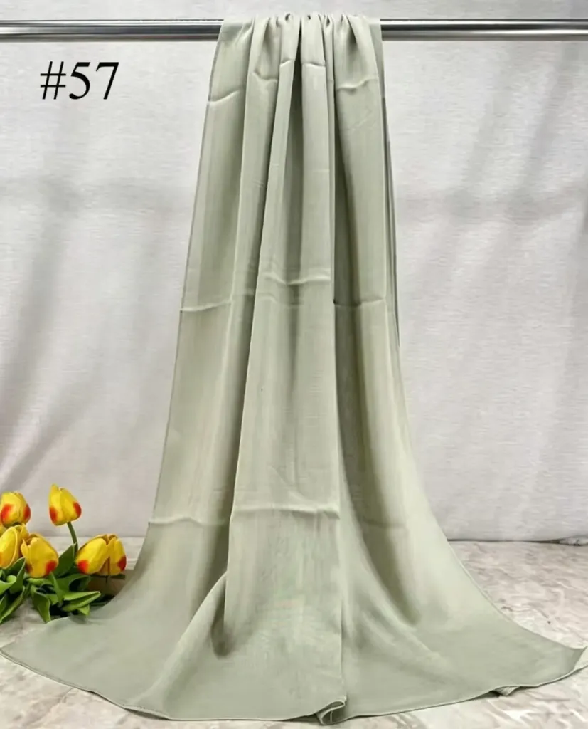 BM57 - Bamboo Modal Hijab - Faded Olive
