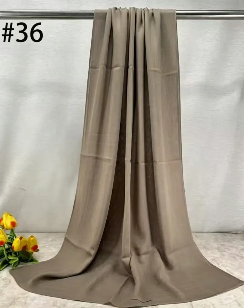 BM36 - Bamboo Modal Hijab - Soft Taupe