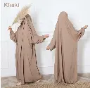 Haya Comfort Jilbab - (Khaki)