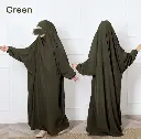 Haya Comfort Jilbab - (Green)