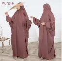 Haya Comfort Jilbab - (Purple)