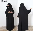 Haya Comfort Jilbab - (Black)