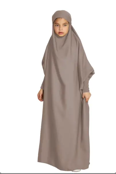  Little Noor Abaya - Mocha Dust Edition