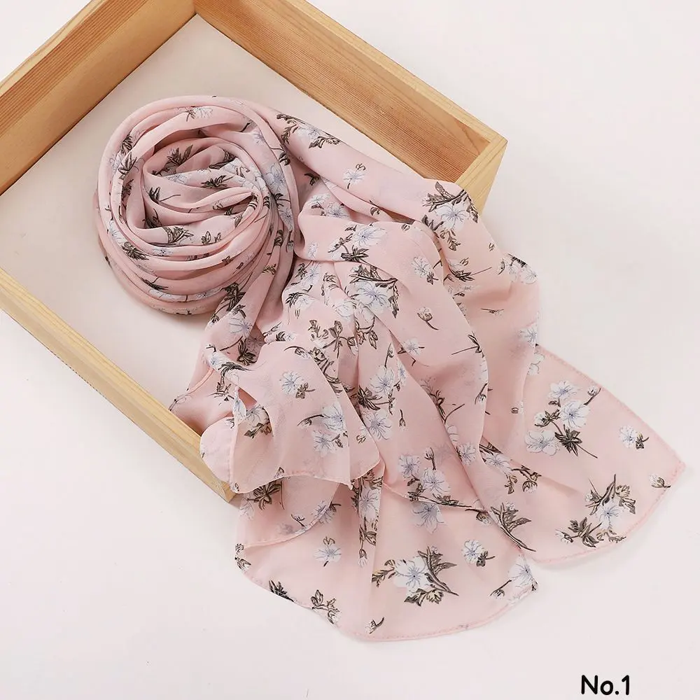 Printed Hijab - Blush Orchid PH1