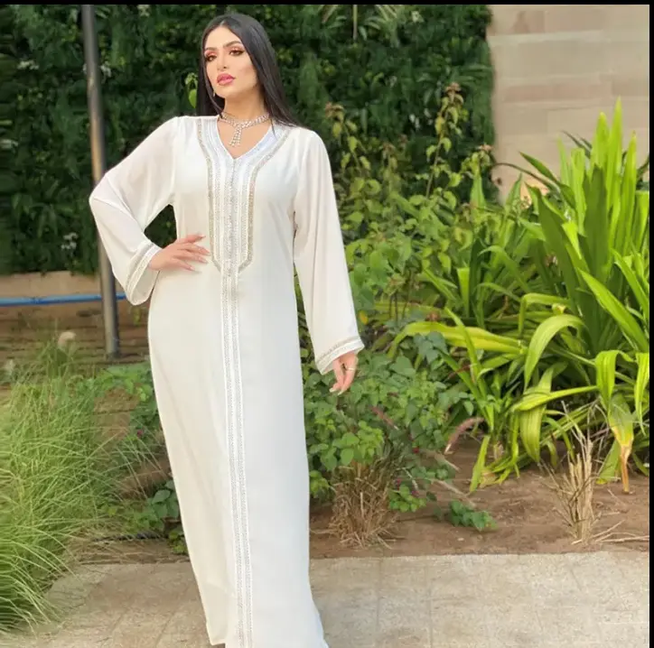 Opulent Pearl Robe