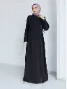 Royale Radiance Robe – Noir