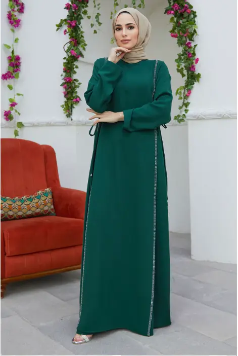 Royale Radiance Robe – Emerald