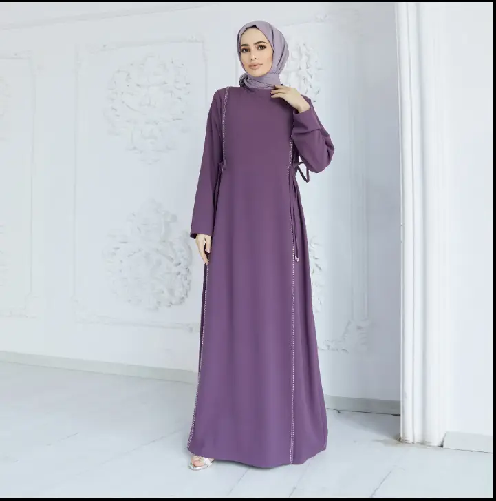Royale Radiance Robe – Plum (S)