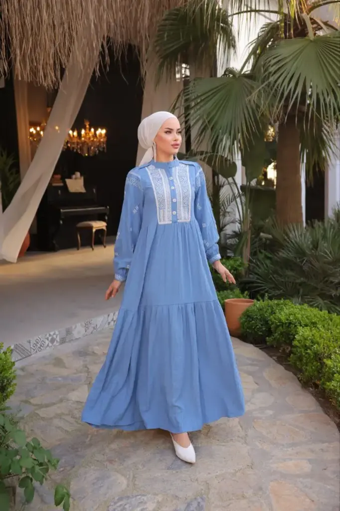 Alara Luxe in Blue Mist 